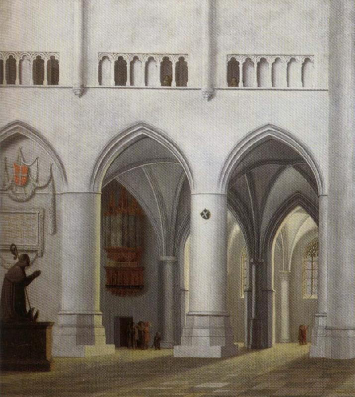Pieter Jansz Saenredam Interior of the Church of Saint Bavo in Haarlem